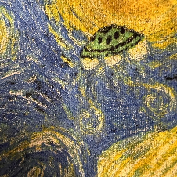 Fifth Sun Starry Night long sleeve T-shirt women’s Size M cutoff shirt - Picture 6 of 10